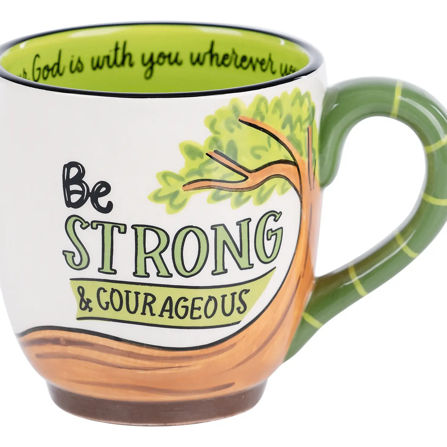 Be Strong & Courageous Mug